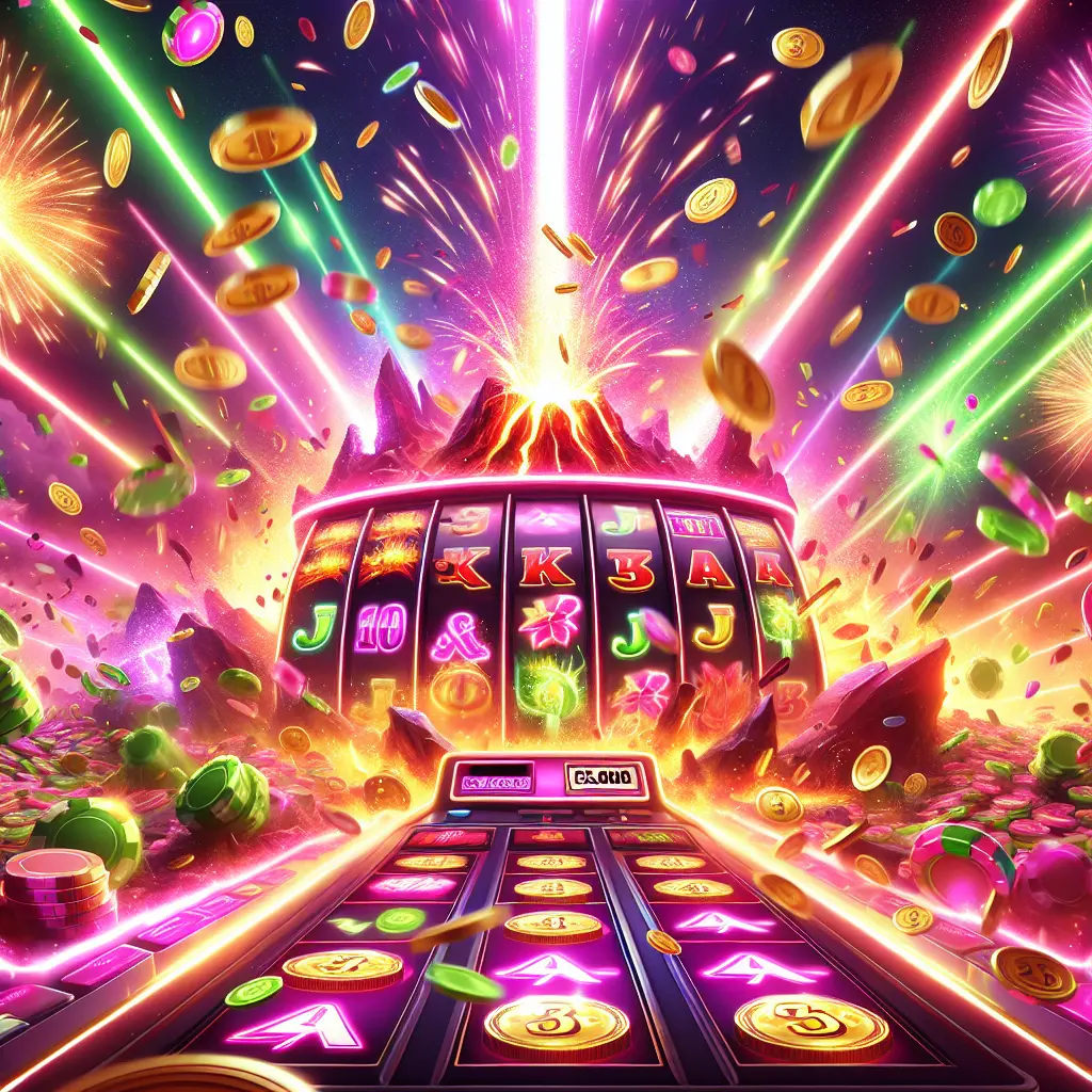 3 Coin Volcanoes slot game